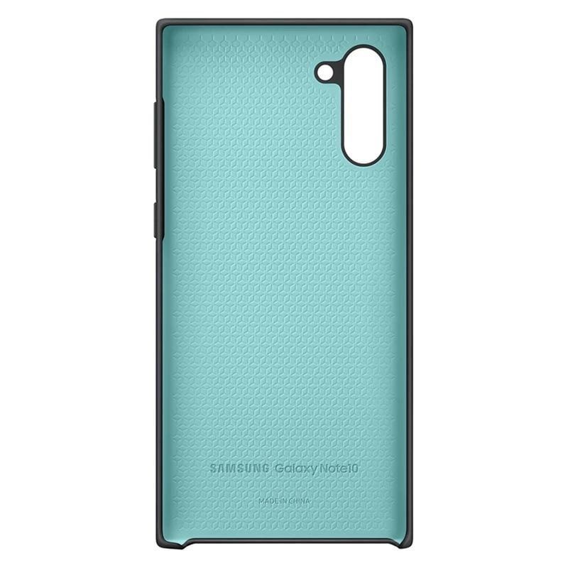 Back panel cover Samsung - Galaxy Note 10 Silicone Cover Black
