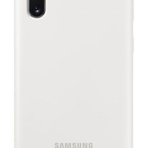 Back panel cover Samsung  Galaxy Note 10 Silicone Cover White