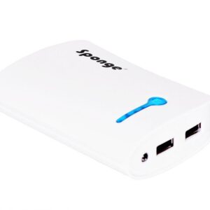Väline aku Sponge  Power bank Energy 8400 White
