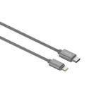 Кабель Devia - Cable Gracious type-C to 8-pin Gray