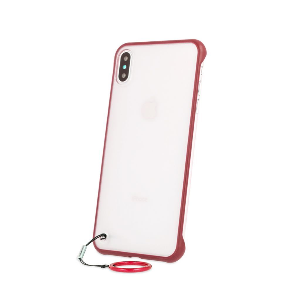 Nugarėlės dėklai iLike Apple iPhone XR frameless case Red