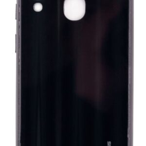 Back panel cover Evelatus Samsung Galaxy A10 Water Ripple Full Color Electroplating Tempered Glass Black