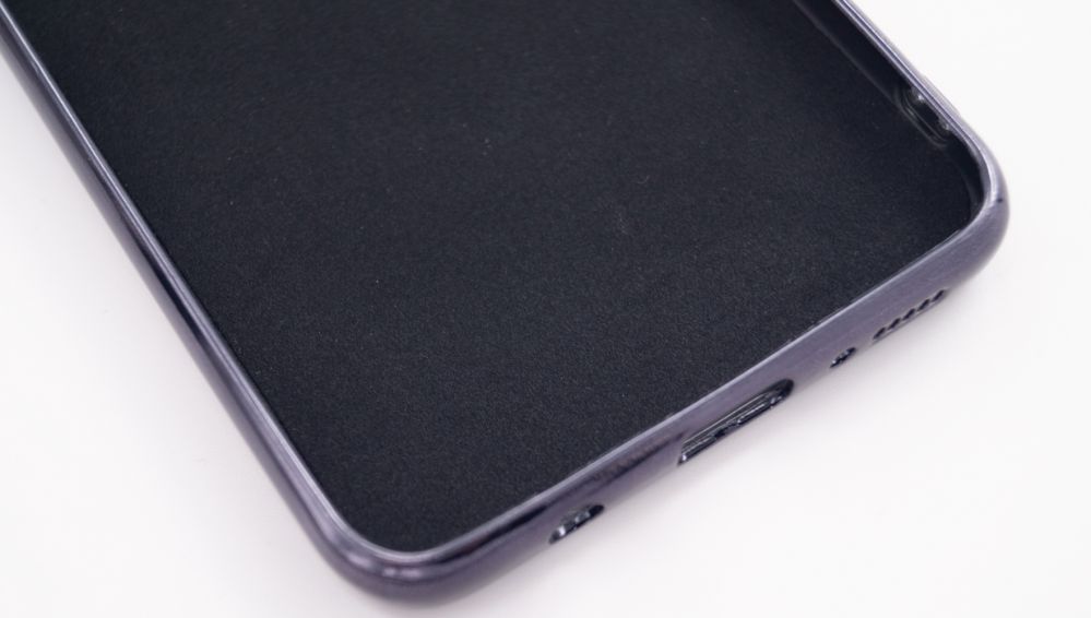 Back panel cover Evelatus Samsung Galaxy A50 Water Ripple Full Color Electroplating Tempered Glass Black