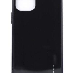 Back panel cover Evelatus Apple iPhone 11 Pro Water Ripple Full Color Electroplating Tempered Glass Black