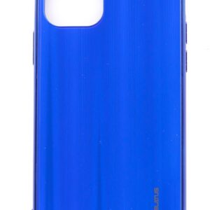 Back panel cover Evelatus Apple iPhone 11 Pro Water Ripple Full Color Electroplating Tempered Glass Blue