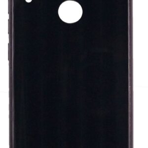 Back panel cover Evelatus Xiaomi Note 7 Water Ripple Full Color Electroplating Tempered Glass Black