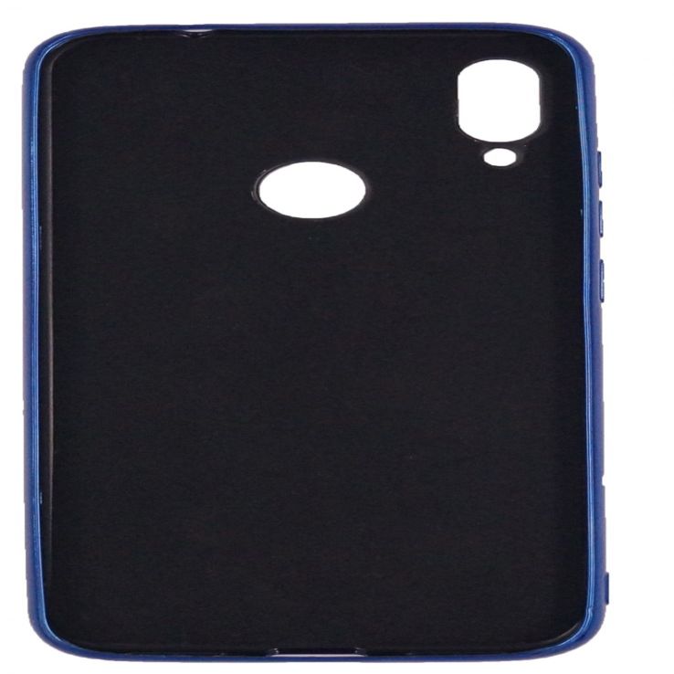 Back panel cover Evelatus Xiaomi Note 7 Water Ripple Full Color Electroplating Tempered Glass Blue