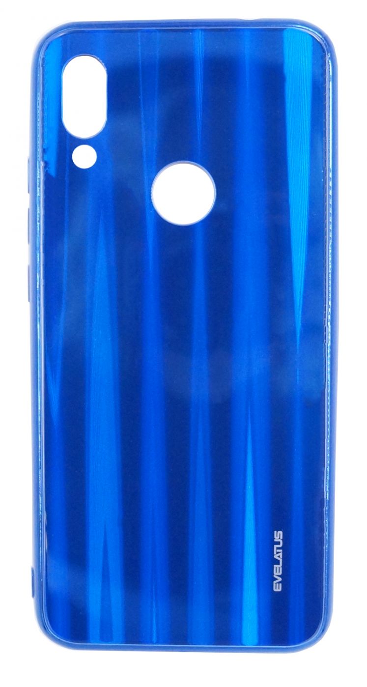 Tagakaaned Evelatus Xiaomi Redmi 7 Water Ripple Full Color Electroplating Tempered Glass Blue