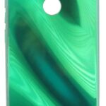 Nugarėlės dėklai Evelatus Xiaomi Note 7 Water Ripple Full Color Electroplating Tempered Glass Case Green
