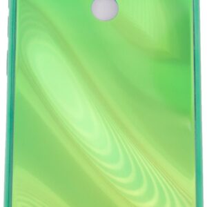 Tagakaaned Evelatus Xiaomi Redmi 8 Water Ripple Full Color Electroplating Tempered Glass Green