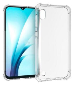 Aizmugurējais vāciņš Evelatus Samsung Galaxy A10 Military Shockproof Silicone Case TPU Transparent