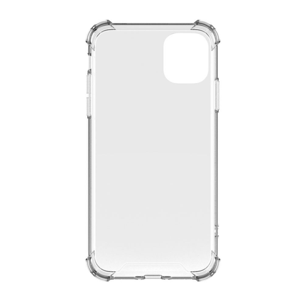 Back panel cover Evelatus Apple iPhone 11 Military Shockproof Silicone Case TPU Transparent