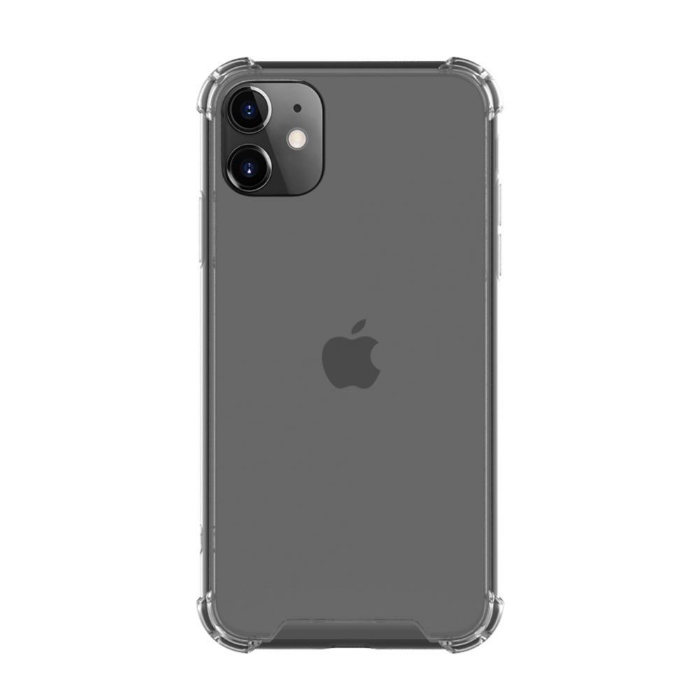 Back panel cover Evelatus Apple iPhone 11 Military Shockproof Silicone Case TPU Transparent