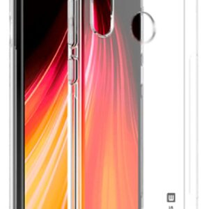 Back panel cover Evelatus Xiaomi Redmi Note 8 / Redmi Note 8 2021 Military Shockproof Silicone Case TPU Transparent