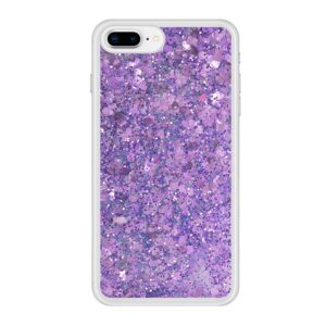 Back panel cover Evelatus Apple iPhone 7/8 Shining Quicksand Case Purple