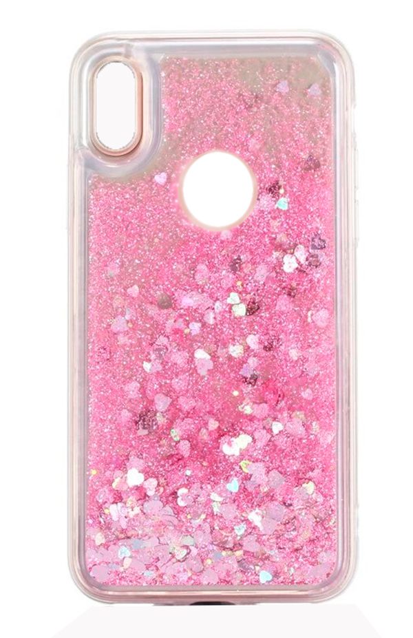 Back panel cover Evelatus Xiaomi Note 7 Shining Quicksand Case Pink