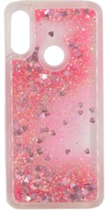 Aizmugurējais vāciņš Evelatus Xiaomi Redmi 7 Shining Quicksand Case Pink