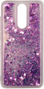 Aizmugurējais vāciņš Evelatus Xiaomi Redmi 8 Shining Quicksand Case Purple