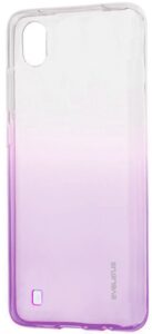 Aizmugurējais vāciņš Evelatus Samsung A10 Gradient TPU Case Purple