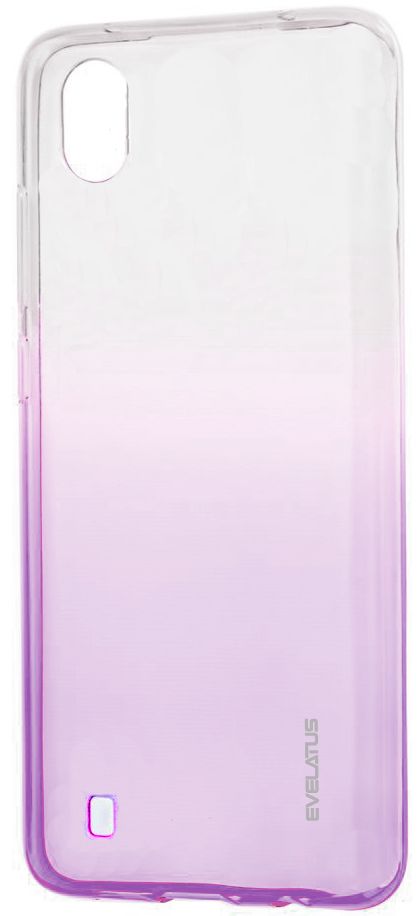 Back panel cover Evelatus Samsung A10 Gradient TPU Case Purple