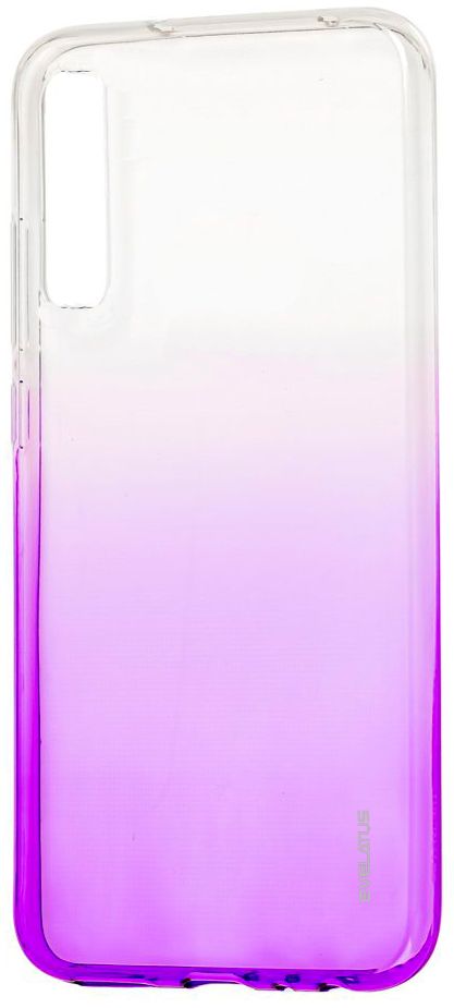 Back panel cover Evelatus Samsung A50 Gradient TPU Case Purple