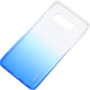 Back panel cover Evelatus Samsung Galaxy S10e Gradient TPU Case Blue