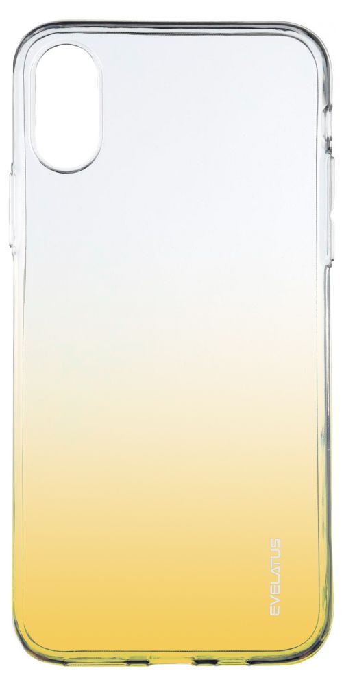Aizmugurējais vāciņš Evelatus Apple iPhone XR Gradient TPU Case Gold