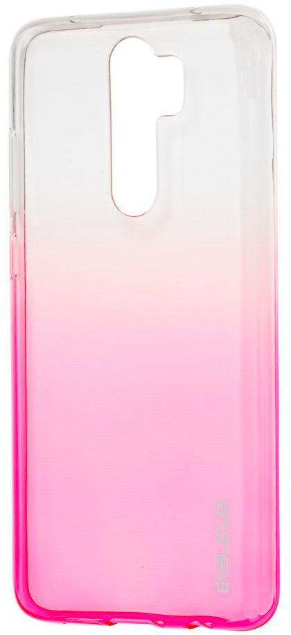 Aizmugurējais vāciņš Evelatus Xiaomi Redmi Note 8 Pro Gradient TPU Case Rose Red