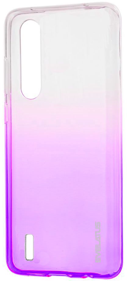 Back panel cover Evelatus Xiaomi Mi 9 Lite Gradient TPU Case Purple