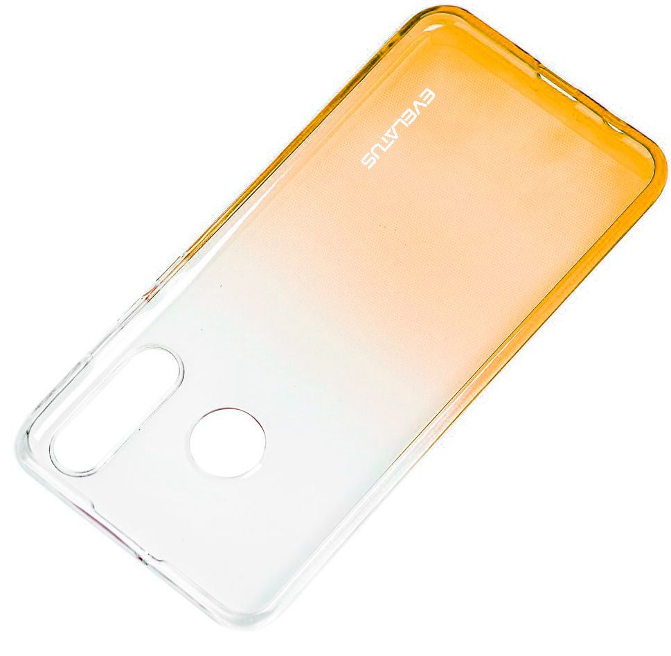 Back panel cover Evelatus Huawei P30 Lite Gradient TPU Case Gold
