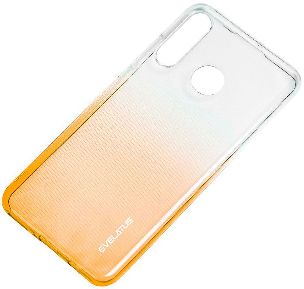 Back panel cover Evelatus Huawei P30 Lite Gradient TPU Case Gold