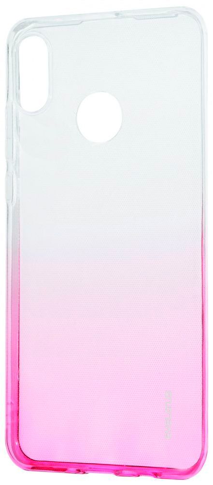 Back panel cover Evelatus Huawei P Smart 2019 Gradient TPU Case Rose Red