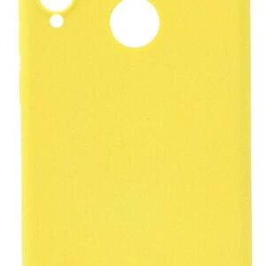Back panel cover Evelatus Huawei P30 Lite Nano Silicone Case Soft Touch TPU Yellow