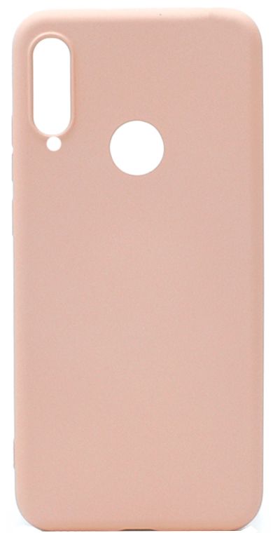 Back panel cover Evelatus Huawei P30 Lite Nano Silicone Case Soft Touch TPU Beige