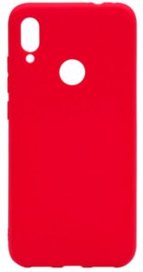 Back panel cover Evelatus Xiaomi Note 7 Nano Silicone Case Soft Touch TPU Red