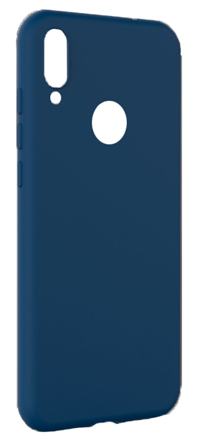 Back panel cover Evelatus Xiaomi Note 7 Nano Silicone Case Soft Touch TPU Dark Blue