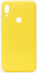 Nugarėlės dėklai Evelatus Xiaomi Note 7 Nano Silicone Case Soft Touch TPU Yellow