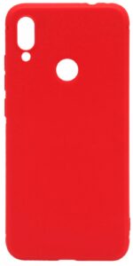 Back panel cover Evelatus Xiaomi Redmi 7 Nano Silicone Case Soft Touch TPU Red