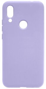 Tagakaaned Evelatus Xiaomi Redmi 7 Nano Silicone Case Soft Touch TPU Light Purple