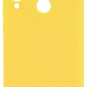 Back panel cover Evelatus Xiaomi Redmi 7 Nano Silicone Case Soft Touch TPU Yellow