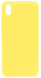 Nugarėlės dėklai Evelatus Xiaomi Redmi 7a Nano Silicone Case Soft Touch TPU Yellow