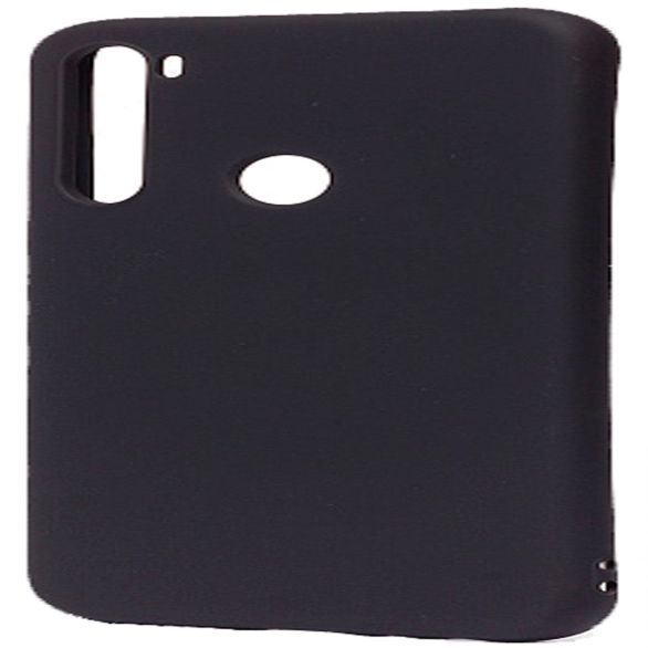 Back panel cover Evelatus Xiaomi Redmi Note 8 / Redmi Note 8 2021 Nano Silicone Case Soft Touch TPU Black