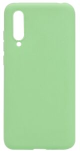 Aizmugurējais vāciņš Evelatus Xiaomi Mi 9 Lite Soft Silicone Mint