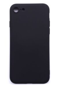 Back panel cover Evelatus Apple iPhone 7/8 Nano Silicone Case Soft Touch TPU Black