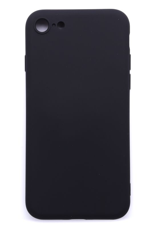 Back panel cover Evelatus Apple iPhone 7/8 Nano Silicone Case Soft Touch TPU Black
