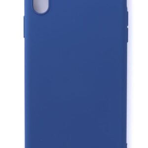 Back panel cover Evelatus Apple iPhone X/Xs Nano Silicone Case Soft Touch TPU Dark Blue