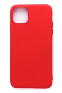 Back panel cover Evelatus Apple iPhone 11 Pro Nano Silicone Case Soft Touch TPU Red