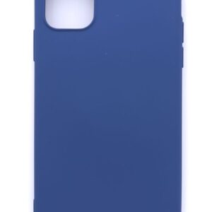 Back panel cover Evelatus Apple iPhone 11 Pro Max Nano Silicone Case Soft Touch TPU Dark Blue