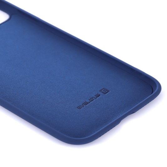 Back panel cover Evelatus Apple iPhone 11 Pro Max Nano Silicone Case Soft Touch TPU Dark Blue