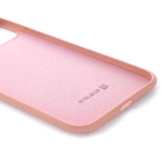 Back panel cover Evelatus Apple iPhone 11 Pro Max Nano Silicone Case Soft Touch TPU Beige